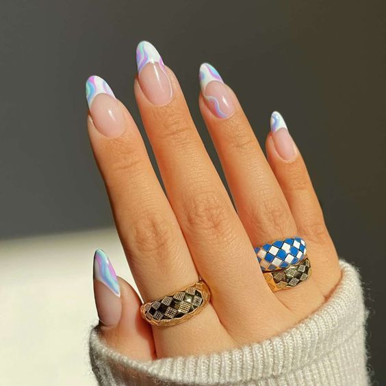 2024's Fresh French Spring Nails: Pastel, Floral & Nature-Inspired Designs